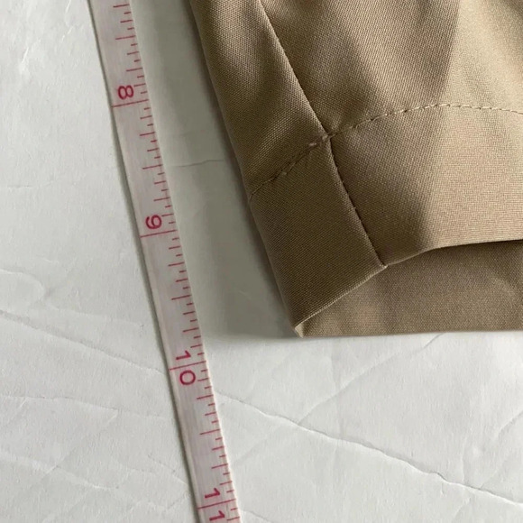 PGA Tour flat front golf shorts, tan. 10” inseam. Size 34 - Picture 8 of 9